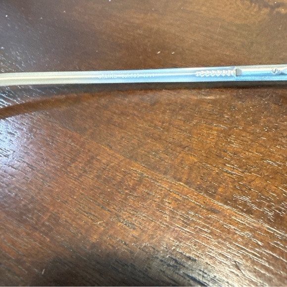 Celine Eyeglasses Frame Col.503 Women's Black Gray Plastic Oval Full Rim 49-135 - Picture 9 of 9